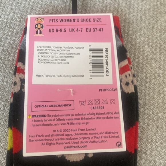 Paul Frank Julius Polka Dot Crew
Socks - Picture 4 of 8